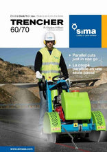 Load image into Gallery viewer, TRENCHER 60/70 Floor cutting machine