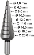 Load image into Gallery viewer, 101051TX step drill 20mm