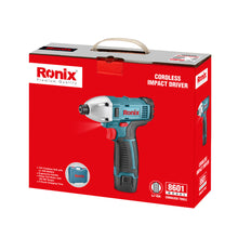 Load image into Gallery viewer, 8601 Cordless impact driver 12v Ronix