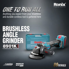 Load image into Gallery viewer, Brushless angle grinder 20v 115mm+BMC Ronix