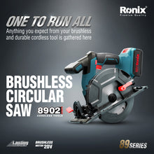 Load image into Gallery viewer, 8902 Cordless Circular Saw, 20V, 165mm-Brushless tool only