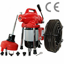 Load image into Gallery viewer, Sectional drain machine 3/4-4" Reversible 350w مكنة فتح قساطل