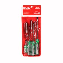 Load image into Gallery viewer, RH2701 Set screw driver 7pcs ronix طقم مفكات