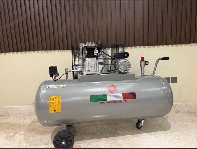 Air compressor 150ltr GAS made in Italy -كومبريسور هواء ايطالي