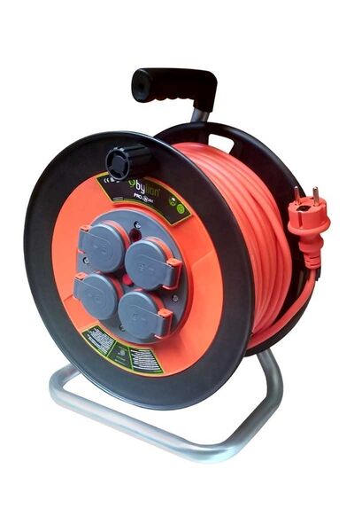Cable reel 35mtr 3x1.5mm Plastic drum