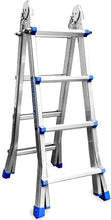 Load image into Gallery viewer, Telescopic ladder  Aluminum
