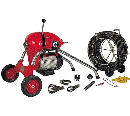 D200A Sectional drain machine 2