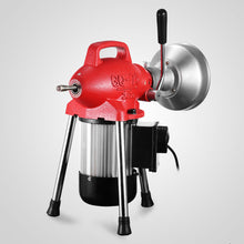 Load image into Gallery viewer, Sectional drain machine 3/4-4&quot;  Reversible 350w مكنة فتح قساطل

